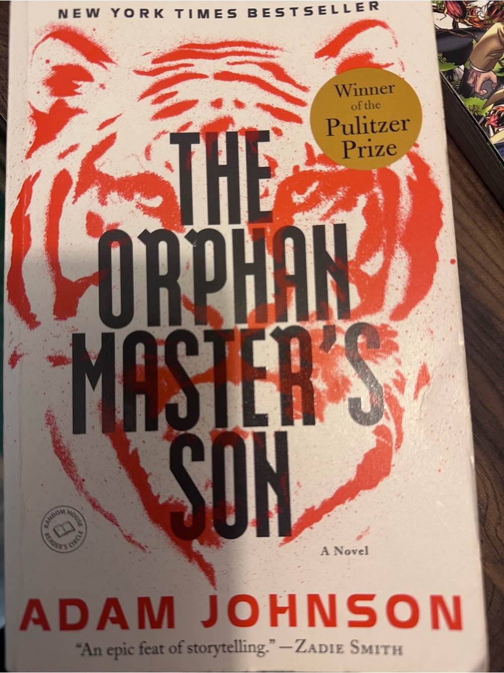 The Orphan Master's Son by Adam Johnson - White & Orange Cover